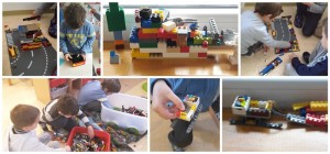 Saonice Djeda Mraza od lego kockica