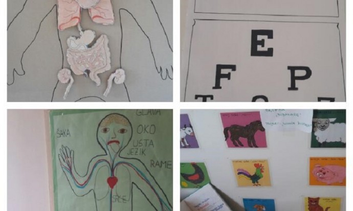 Izložba mini projekata u jaslicama - Liječnik i Životinje