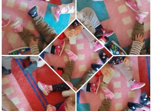 Bubamare - obilježavanje Dana djece sa Down sindromom, igra na naš način, zamjena papučica.