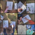 Leptirići - potraga za stvarima iz prirode, upoznavanje prirode u proljeće.