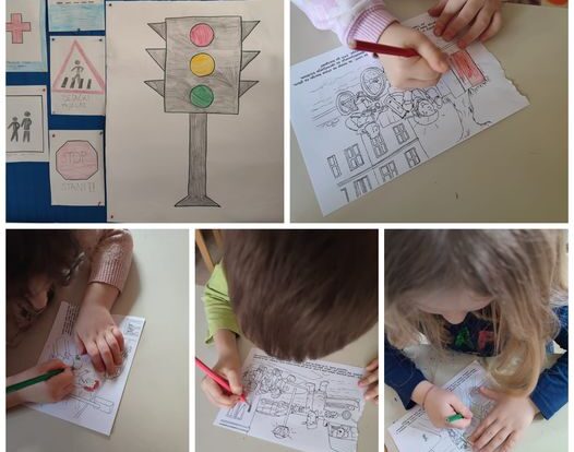 Ribice - learning traffic signs to understand basic road safety rules.