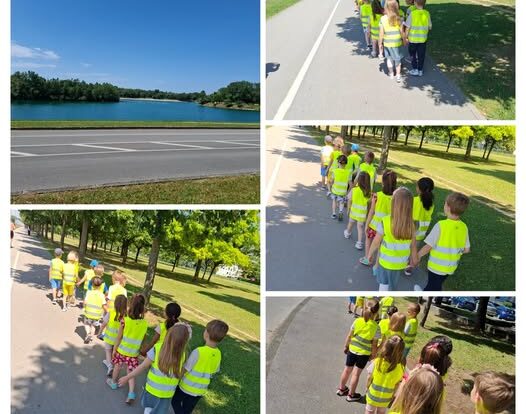 Ribice - šetnja Jarunom, poticanje na važnost boravka na zraku.