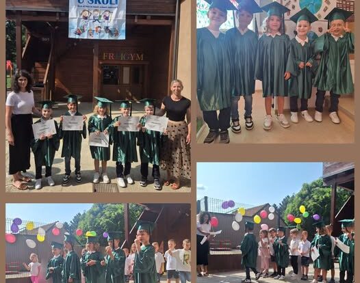 Ribice - završna priredba i dodjela diploma predškolcima, pokazujemo naučene vještine kroz pjesme i recitacije. Opraštamo se od budućih školaraca.