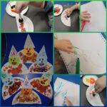 Lavići - Izrada klauna kombiniranjem tehnika tempera i flomastera. Poticanje istraživanja boja, te razvoj kreativnosti i fine motorike.