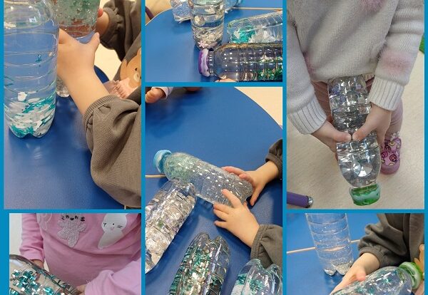 Lavići - iztraživanje senzornih bočica. Razvoj kognitivnih sposobnosti.