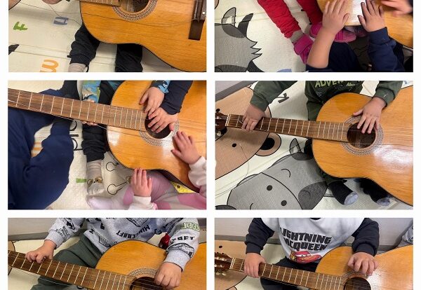 Žirafice - rad na projektu. Upoznavanje s glazbenim instrumentom, poticanje razvoja osjećaja za ritam.