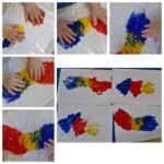 Senzorno-taktilna-likovna aktivnost - istraživanje boja otiskivanjem dlanova