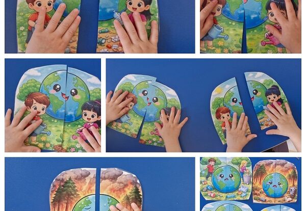 Lavići-aktivnost ,stolno-manipulativna igra puzzle