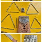 Žirafice -Istraživanje zvuka i novih tonova različitih instrumenata, razvoj ritma. Kalimba, triangl, glazbena kutija