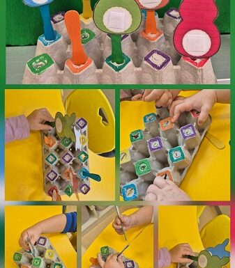 Žirafice –Stolno-manipulativna igra- usvajanje i imenovanje boja. Poticanje na razvoj logike, okulomotorike, spoznaje